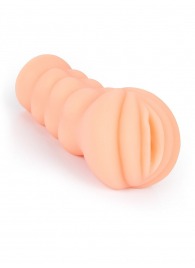 Телесный мастурбатор-вагина с эрекционными кольцами в комплекте - Sexy Girl - в Одинцово купить с доставкой