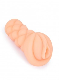 Телесный мастурбатор-вагина с вибропулей и эрекционными кольцами в комплекте - Sexy Girl - в Одинцово купить с доставкой