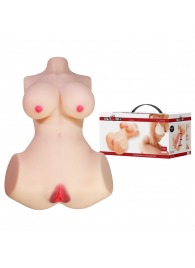Мастурбатор-торс Aveline с 2 любовными тоннелями - Baile - в Одинцово купить с доставкой