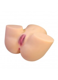 Телесный мастурбатор Liora с 2 любовными тоннелями - Baile - в Одинцово купить с доставкой