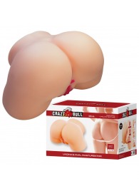 Телесный мастурбатор с 2 любовными отверстиями Olivia - Baile - в Одинцово купить с доставкой