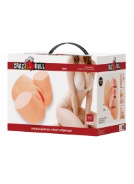 Телесный мастурбатор Liora с вибрацией - Baile - в Одинцово купить с доставкой