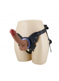 Поясной страпон Wells: трусики в форме бабочки и фаллоимитатор-насадка - Baile - купить с доставкой в Одинцово