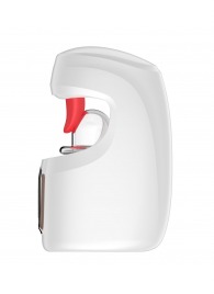 Белый мастурбатор с язычком и возвратно-поступательными движениями - Secwell - в Одинцово купить с доставкой