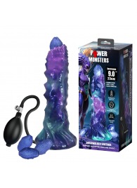 Фиолетовый яйцеродящий фаллоимитатор Duskwalker Sentinal на присоске - 22,4 см. - Baile - купить с доставкой в Одинцово