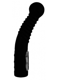 Чёрный стимулятор простаты с ротацией Prostate Twister - 20 см. - Orion - в Одинцово купить с доставкой