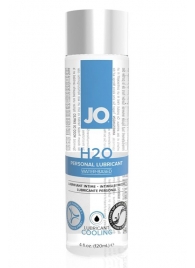Охлаждающий лубрикант на водной основе JO Personal Lubricant H2O COOLING - 120 мл. - System JO - купить с доставкой в Одинцово