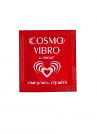 Пробник женского стимулирующего лубриканта на силиконовой основе Cosmo Vibro - 3 гр. - Биоритм - купить с доставкой в Одинцово