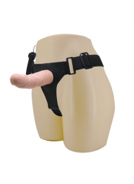 Реалистичный страпон-фаллоимитатор на трусиках Ultra Passionate Harness - 15 см. - Baile - купить с доставкой в Одинцово