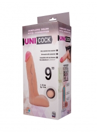 Фаллическая насадка Харнесс UNICOCK 9  - 24 см. - LOVETOY (А-Полимер) - купить с доставкой в Одинцово