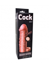 Фаллоудлинитель с кольцом COCK size L - 16,5 см. - LOVETOY (А-Полимер) - в Одинцово купить с доставкой