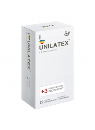 Разноцветные ароматизированные презервативы Unilatex Multifruit  - 12 шт. + 3 шт. в подарок - Unilatex - купить с доставкой в Одинцово