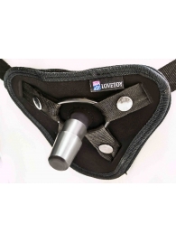 Вибрострапон с двумя насадками UniStrap - 18 и 18 см. - LOVETOY (А-Полимер) - купить с доставкой в Одинцово