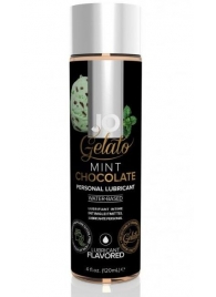 Лубрикант с ароматом мятного шоколада JO GELATO MINT CHOCOLATE - 120 мл. - System JO - купить с доставкой в Одинцово