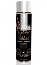 Лубрикант с ароматом солёной карамели JO GELATO SALTED CARAMEL - 120 мл. - System JO - купить с доставкой в Одинцово