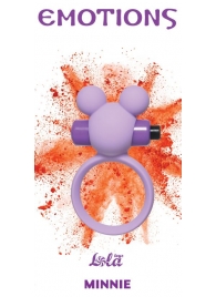 Сиреневое эрекционное виброколечко Emotions Minnie - Lola Games - в Одинцово купить с доставкой