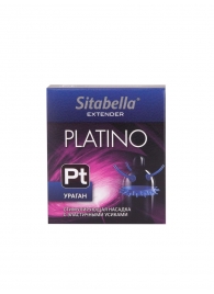 Стимулирующая насадка с усиками и шипиками Platino  Ураган - Sitabella - купить с доставкой в Одинцово