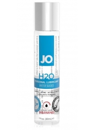 Возбуждающий лубрикант на водной основе JO Personal Lubricant H2O Warming - 30 мл. - System JO - купить с доставкой в Одинцово