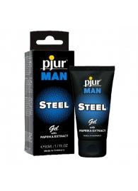 Эрекционный гель для пениса pjur MAN Steel Gel - 50 мл. - Pjur - купить с доставкой в Одинцово