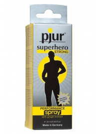 Спрей-пролонгатор длительного действия pjur SUPERHERO Strong Spray - 20 мл. - Pjur - купить с доставкой в Одинцово
