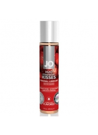 Смазка с ароматом клубники JO Flavored Strawberry Kiss - 30 мл. - System JO - купить с доставкой в Одинцово
