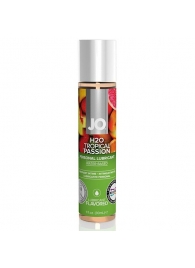 Смазка с ароматом тропических фруктов JO Flavored Tropical Passion - 30 мл. - System JO - купить с доставкой в Одинцово
