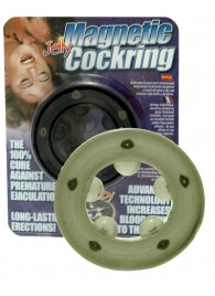Эрекционное кольцо с магнитиками - Seven Creations - в Одинцово купить с доставкой