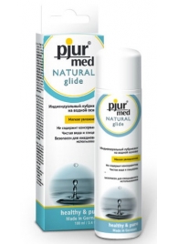 Нейтральный лубрикант на водной основе pjur MED Natural glide - 100 мл. - Pjur - купить с доставкой в Одинцово