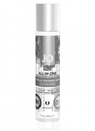 Массажный гель ALL-IN-ONE Massage Oil Sensual нейтральный - 30 мл. - System JO - купить с доставкой в Одинцово