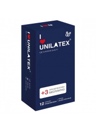 Ультрапрочные презервативы Unilatex Extra Strong - 12 шт. + 3 шт. в подарок - Unilatex - купить с доставкой в Одинцово
