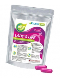 Возбуждающие капсулы Ladys Life - 2 капсулы (0,35 гр.) - SuperCaps - купить с доставкой в Одинцово