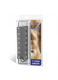 Сбруя на член на шнуровке 5  Cock Sheath - BlueLine - купить с доставкой в Одинцово