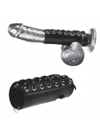 Сбруя на член на шнуровке 5  Cock Sheath - BlueLine - купить с доставкой в Одинцово