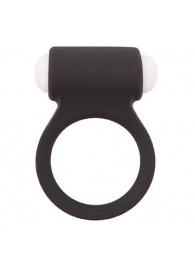 Чёрное эрекционное виброкольцо LIT-UP SILICONE STIMU RING 3 BLACK - Dream Toys - в Одинцово купить с доставкой