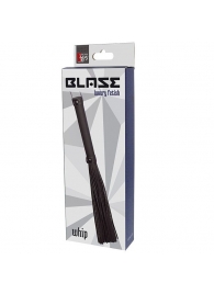 Чёрная плеть BLAZE WHIP BLACK - Dream Toys - купить с доставкой в Одинцово
