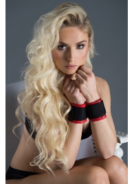 Полиуретановые манжеты для фиксации рук вместе Bound Together Wrist Restraints - Blush Novelties - купить с доставкой в Одинцово