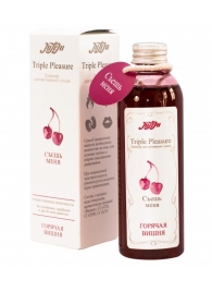 Эликсир Triple Pleasure  Горячая вишня  - 130 гр. - JULEJU - купить с доставкой в Одинцово