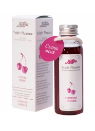 Эликсир Triple Pleasure  Горячая вишня  - 65 гр. - JULEJU - купить с доставкой в Одинцово