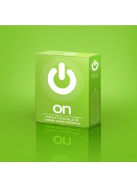 Цветные ароматизированные презервативы ON) Fruit   Color - 3 шт. - ON) - купить с доставкой в Одинцово