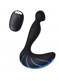 Чёрно-синий массажер простаты Erotist Third - Erotist Adult Toys - в Одинцово купить с доставкой