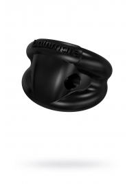 Чёрное эрекционное виброкольцо Strength - Bathmate - в Одинцово купить с доставкой