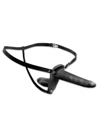 Женский страпон с вагинальной пробкой Double Penetrix Strap-on - 15 см. - Pipedream - купить с доставкой в Одинцово