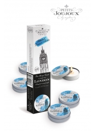 Набор из 5 свечей Petits Joujoux London с ароматом ревеня, амбры и чёрной смородины - MyStim - купить с доставкой в Одинцово
