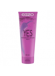Согревающий лубрикант на водной основе Egzo Yes - 50 мл. - EGZO - купить с доставкой в Одинцово