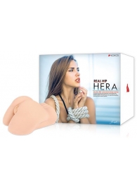 Мастурбатор-полуторс Hera RealHip - KOKOS - в Одинцово купить с доставкой