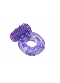 Фиолетовое эрекционное кольцо с вибрацией Rings Axle-pin - Lola Games - в Одинцово купить с доставкой