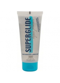 Интимная смазка на водной основе Superglide - 100 мл. - HOT - купить с доставкой в Одинцово