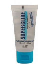 Гель-смазка на водной основе для чувствительной кожи Superglide - 30 мл. - HOT - купить с доставкой в Одинцово