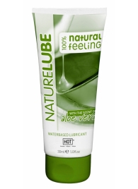 Смазка на водной основе с алоэ вера Nature Lube - 30 мл. - HOT - купить с доставкой в Одинцово