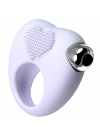 Белое виброкольцо для продления полового акта JOS MOYS - JOS - в Одинцово купить с доставкой